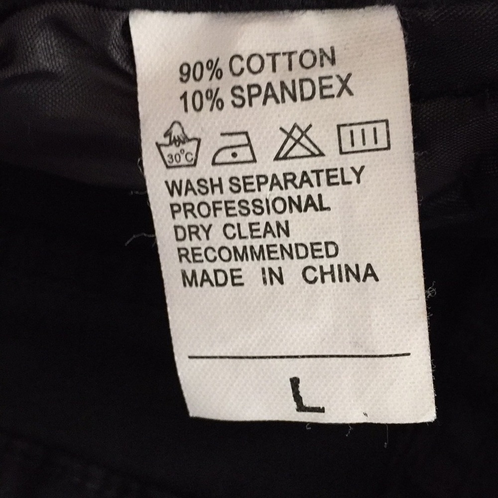 Black jean shorts size large‎ - Picture 3 of 3